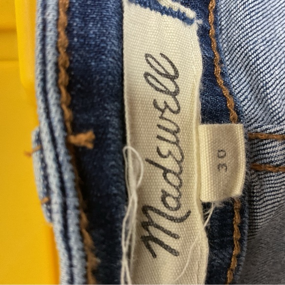 Madewell womens denim skirt waist 30 - Picture 6 of 8